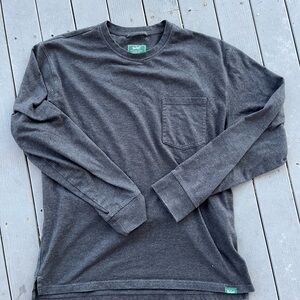 Woolrich Men's Gray Cotton Long Sleeve Shirt